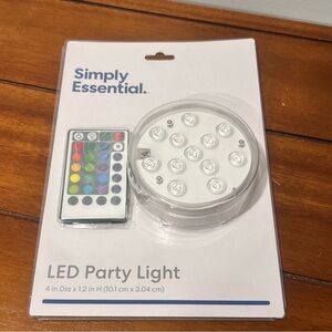 SIMPLY ESSENTIAL LED Waterproof Remote Controlled Party Light